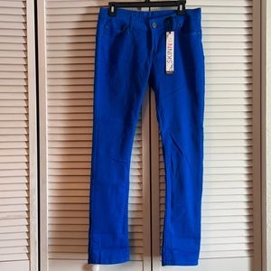 Rue21 Royal blue skinny jeans, size 9/10